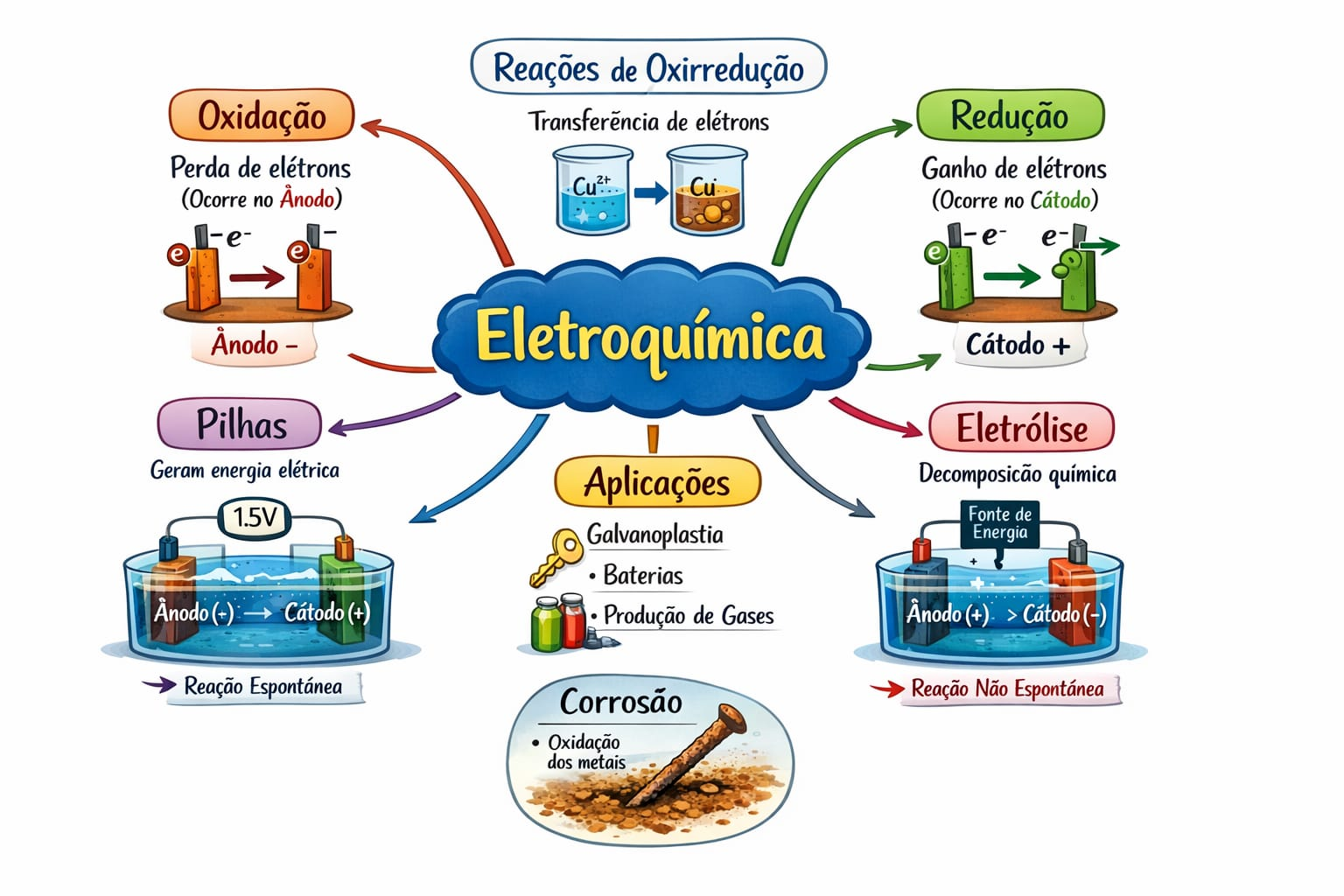 Mapa Mental - Eletroquímica